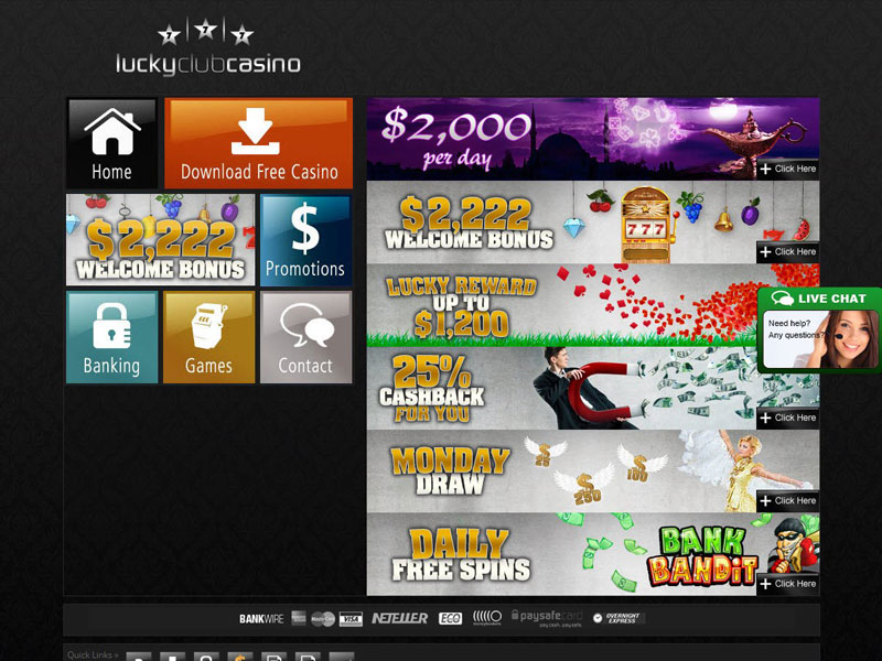 Lucky Club Mobile Casino