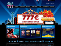 Screenshot Club777 Casino