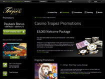 Screenshot Casino Tropez