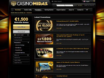 Screenshot Midas Casino