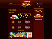 Screenshot Planet 7 Casino