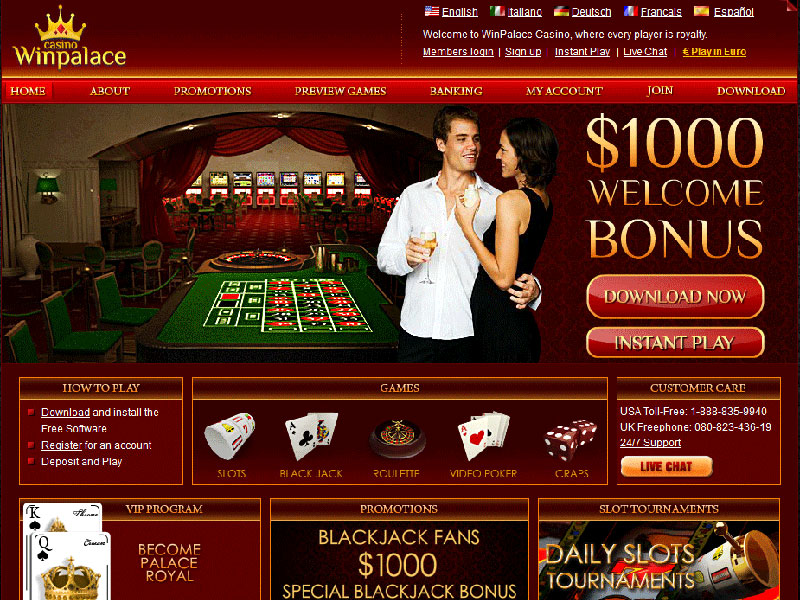 Win Palace Casino Reviews