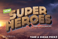 A new Superheroes online slot will be soon released by Yggdrasil Gaming