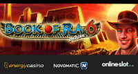 A superb online slot Book of Ra Deluxe 6 is just released by EnergyCasino