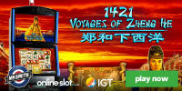 1421 Voyages of Zheng He is the newest online slot powered by IGT