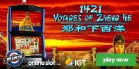 1421 Voyages of Zheng He is the newest online slot powered by IGT