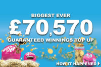 A player from the UK won over £70.500 on a slot machine Monopoly Big Event