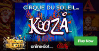 Bally Technologies introduces a new gaming machine Cirque Du Soleil Kooza