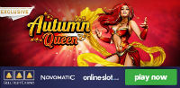 Bell Fruit Casino introduces the latest Novomatic online slot Autumn Queen