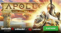 Betsafe Casino introduces a new gaming machine Apollo God of the Sun
