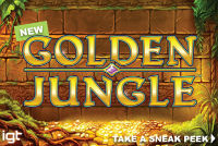 Golden Jungle is a new IGT videoslot that will be available at online casinos soon