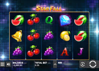 Push Gaming introduces a new gaming machine Star Fall at Unibet Casino