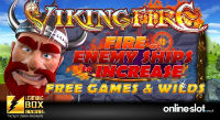 Viking Fire is a new gaming machine that will be soon released by Lightning Box Games