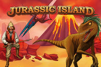 Win 100 free spins on the slot machine Jurassic Island