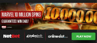 Win free spins every day with NetBet Vegas’ Marvel promotion
