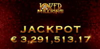 A lucky player won a progressive jackpot on Joker Millions online slot