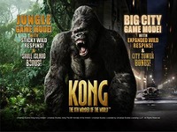 King Kong is a branded slot machine introduced by Playtech