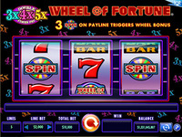 Wheel of Fortune is an online slot that returns to Platinum Play casino